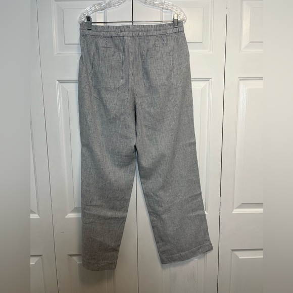Talbots Light Gray Wide Leg Pants size 14P - Picture 3 of 4